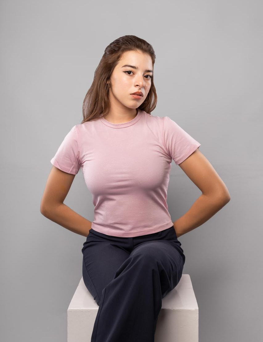 Short Sleeve Basic Top