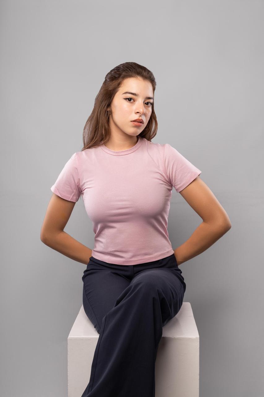 Short Sleeve Basic Top